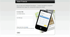 Desktop Screenshot of alanfrancis.net